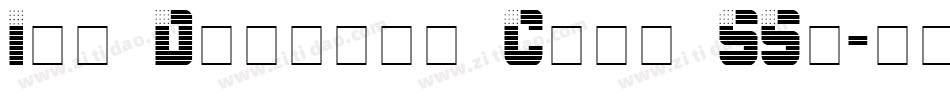 Ice Display Caps SSi字体转换
